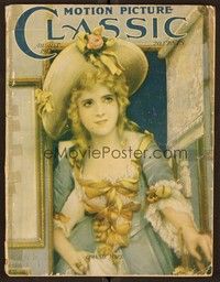 5v046 MOTION PICTURE CLASSIC magazine August 1917 artwork of pretty Fannie Ward by Leo Sielke!