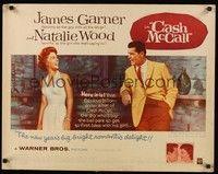 5w062 CASH MCCALL style A 1/2sh '60 James Garner, Natalie Wood, big bright romantic delight!