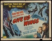 5w130 GIVE US WINGS blue 1/2sh R48 Dead End Kids, fighting their way up to the skies!
