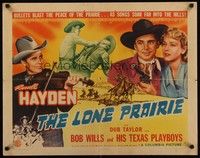 5w187 LONE PRAIRIE 1/2sh '42 Russel Hayden, Bob Wills & His Texas Playboys!