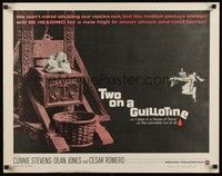 5w312 TWO ON A GUILLOTINE 1/2sh '65 7 days in a house of terror, or the unkindest cut of all!