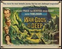 5w324 WAR-GODS OF THE DEEP 1/2sh '65 Vincent Price, Jacques Tourneur, most fantastic journey!