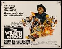 5w333 WRATH OF GOD 1/2sh '72 priest Robert Mitchum is not exactly what the Lord had in mind!