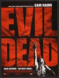 5x261 EVIL DEAD French 15x21 R03 Sam Raimi cult classic, horror art of girl grabbed by zombie!
