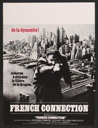 5x267 FRENCH CONNECTION French 15x21 '71 cool image of Gene Hackman, directed by William Friedkin!