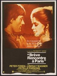 5x331 TWO PEOPLE French 15x21 '73 Robert Wise directed, Peter Fonda, Lindsay Wagner!
