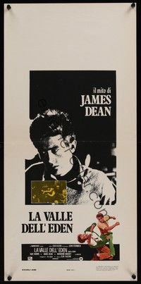 5x069 EAST OF EDEN Italian locandina R80s first James Dean, John Steinbeck, directed by Elia Kazan