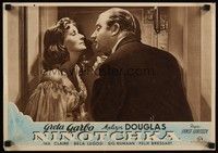 5x025 NINOTCHKA Italian 13x18 pbusta 1948 Greta Garbo & Melvyn Douglas, directed by Ernst Lubitsch!