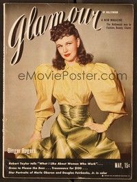 5y064 GLAMOUR vol 1 no 1 magazine May 1940 Ginger Rogers in Primrose Path, the very first issue!