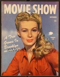 5y072 MOVIE SHOW magazine November 1944 portrait of sexy Veronica Lake from Bring On the Girls!