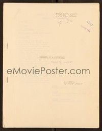 5y238 SECRETS OF A SECRETARY first white script April 6, 1931, screenplay by Dwight Taylor!