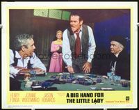 5z151 BIG HAND FOR THE LITTLE LADY LC #6 '66 Henry Fonda has the best hand but is out of money!