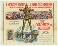 5z037 COLOSSUS OF RHODES TC '61 Sergio Leone's Il colosso di Rodi, mythological Greek giant!