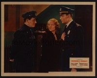 5z252 DISORDERLY CONDUCT LC '31 Sally Eilers between cops Spencer Tracy & Ralph Bellamy!