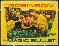 5z253 DR. EHRLICH'S MAGIC BULLET LC '40 men gathered around unconscious Edward G Robinson in lab!