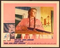 5z352 HUSH...HUSH, SWEET CHARLOTTE LC #3 '65 close up of crazy Bette Davis holding shotgun!