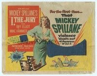 5z054 I THE JURY TC '53 Mickey Spillane, Mike Hammer, great 3-D images of sexy girl stripping!
