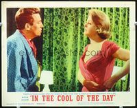5z357 IN THE COOL OF THE DAY LC #5 '63 cheating Peter Finch tries to make up with Angela Lansbury!
