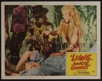 5z388 LIANE JUNGLE GODDESS LC #2 '58 16 year-old blonde Marion Michaels saves man's life!