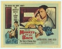5z070 MONKEY ON MY BACK TC '57 Cameron Mitchell chooses a woman over dope and kicks the habit!