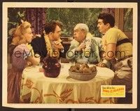 5z527 SONG OF THE ISLANDS LC '42 Betty Grable & Victor Mature watch Mitchell & Barbier argue!