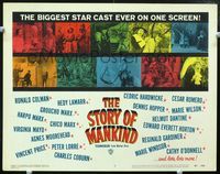 5z544 STORY OF MANKIND LC #2 '57 Groucho & Harpo Marx, Vincent Price, plus many other stars!