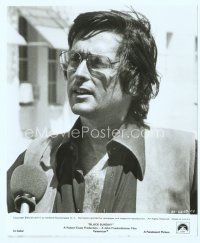 6a065 BLACK SUNDAY candid 8x10 still '77 close up of producer Robert Evans at interview!