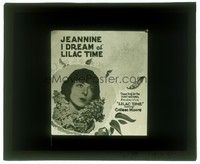 6b186 LILAC TIME singalong lyrics glass slide '28 Colleen Moore, Jeannine I Dream of Lilac Time!
