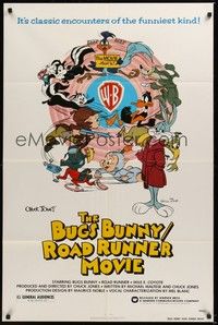 6c128 BUGS BUNNY & ROAD RUNNER MOVIE 1sh '79 Chuck Jones classic comedy cartoon!