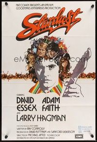 6c860 STARDUST English 1sh '74 Michael Apted directed, David Essex, Keith Moon rock & roll!