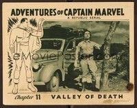 6d128 ADVENTURES OF CAPTAIN MARVEL chapter 11 LC '41 Frank Coghlan Jr. stands by his truck!