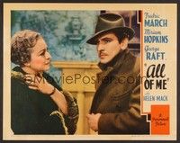 6d132 ALL OF ME LC '34 close up of concerned Nella Walker looking at Fredric March!
