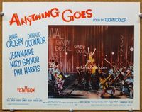 6d142 ANYTHING GOES LC #7 '56 great image of huge musical production number!