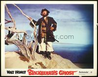 6d179 BLACKBEARD'S GHOST LC R76 Walt Disney, portrait of pirate Peter Ustinov in the title role!