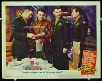 6d230 COMMAND DECISION LC #5 '48 Clark Gable & Walter Pidgeon find they hit the wrong target!