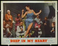 6d250 DEEP IN MY HEART LC #8 '54 sexy Ann Miller doing the It number from Artists & Models!