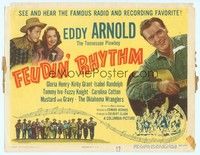 6d031 FEUDIN' RHYTHM TC '49 Tennessee Plowboy Eddy Arnold, Gloria Henry, Kirby Grant!