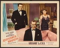 6d643 UNFINISHED BUSINESS LC '41 Robert Montgomery sits between Preston Foster & Irene Dunne!