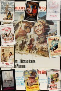 6e004 LOT OF 64 FOLDED ONE-SHEETS lot '54-'89 Man Who Would Be King, Carrie, In-Laws + more!