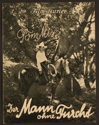 6e155 HIDDEN GOLD German program '33 cool different images of cowboy Tom Mix & his horse Tony!