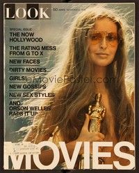 6e116 LOOK MAGAZINE magazine November 3, 1970 special 'Now Hollywood' issue, dirty movies + more!
