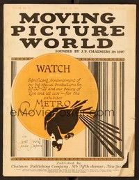 6e044 MOVING PICTURE WORLD exhibitor magazine June 26, 1920 Elmo Lincoln in The Return of Tarzan!