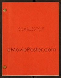 6e170 CHARLESTON revised first draft TV script April 5, 1978, screenplay by Nancy Lynn Schwartz!