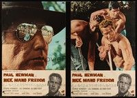 6g260 COOL HAND LUKE 10 Italian photobustas '67 Paul Newman prison escape classic, George Kennedy!