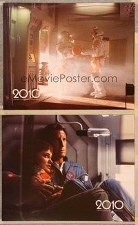6j864 2010 2 color 11x14 stills '84 the year we make contact, sequel to 2001: A Space Odyssey!
