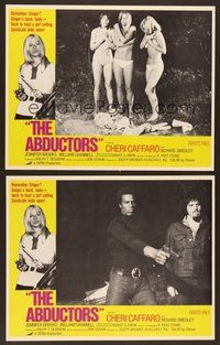 6j869 ABDUCTORS 2 LCs '72 Cheri Caffaro as Ginger, image of sexy topless girls!!