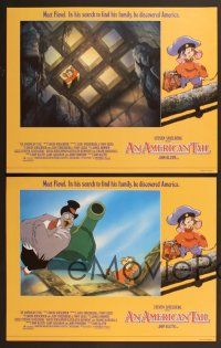 6j718 AMERICAN TAIL 4 English LCs '86 Steven Spielberg, Don Bluth, Fievel the mouse!