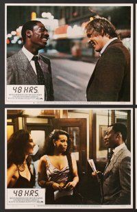6j026 48 HRS. 8 LCs '82 Nick Nolte & Eddie Murphy couldn't have liked each other less!