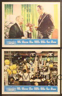6j661 BEST MAN 5 LCs '64 Henry Fonda & Cliff Robertson running for President of the United States!