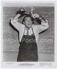 6k140 ABSENT-MINDED PROFESSOR 8x10 still R67 Disney, wacky Fred MacMurray experimenting in class!